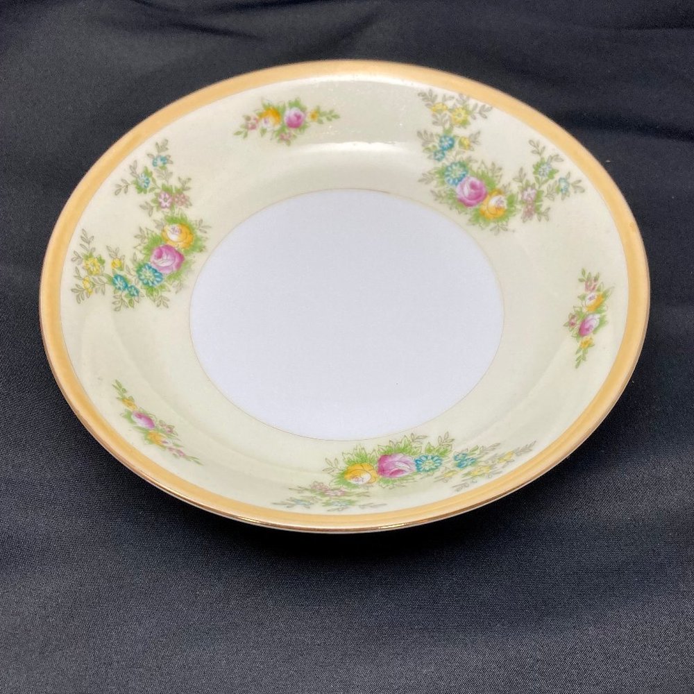Meito Coupe Soup Bowl MEI440, Hand-painted Porcelain Japan, Excellent